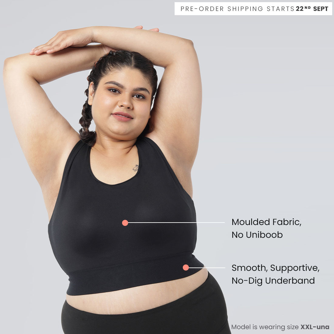 High Impact Padded Sports Bras for Women & Girls