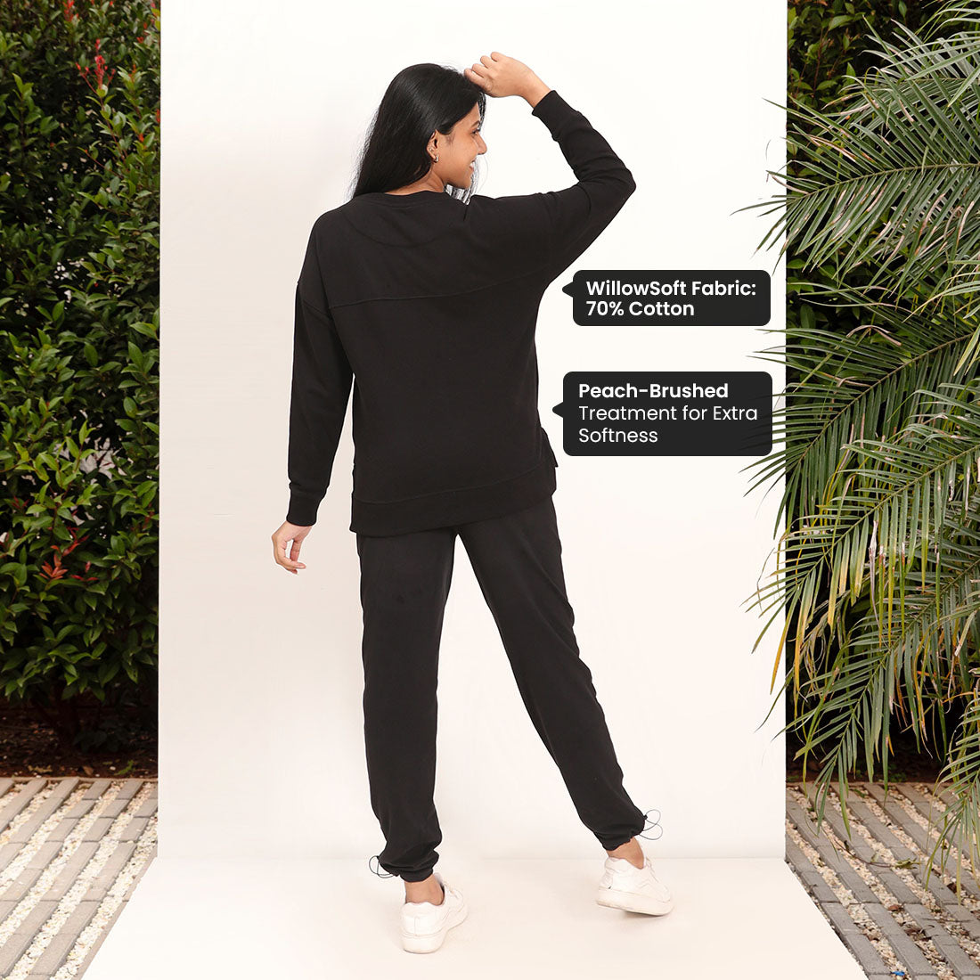 Bliss Black, XS-elene, S-elene, M-aia, L-una, XL-una, XXL-una, XXXL-una