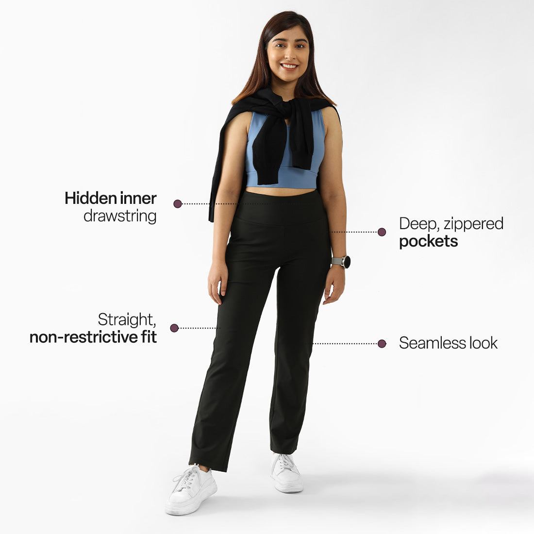 On-The-Go Straight Pants (Classic)