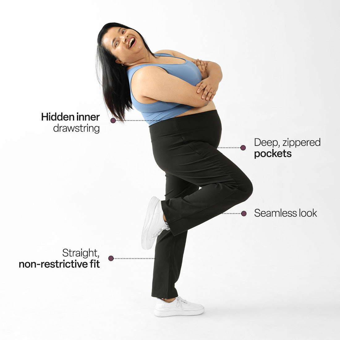 On-The-Go Straight Pants (Classic)