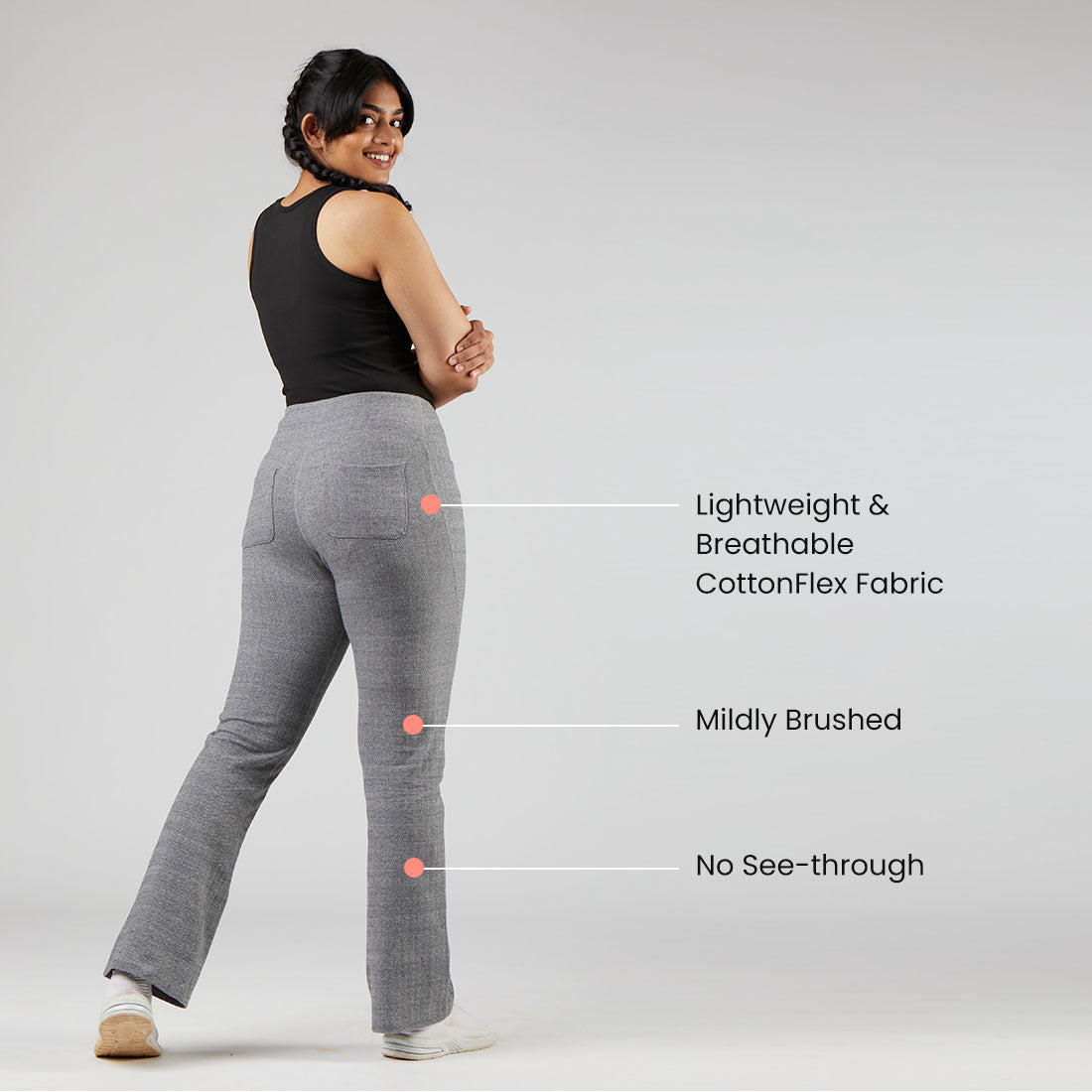 Happy Herringbone, XS-elene, S-elene, M-aia, L-una, XL-una, XXL-una, XXXL-una, XXXXL-una, Regular - Upto 5'4, Tall - Above 5'5