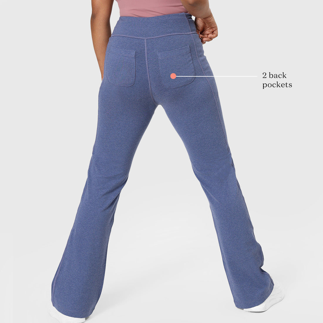 Melange Flare Pants