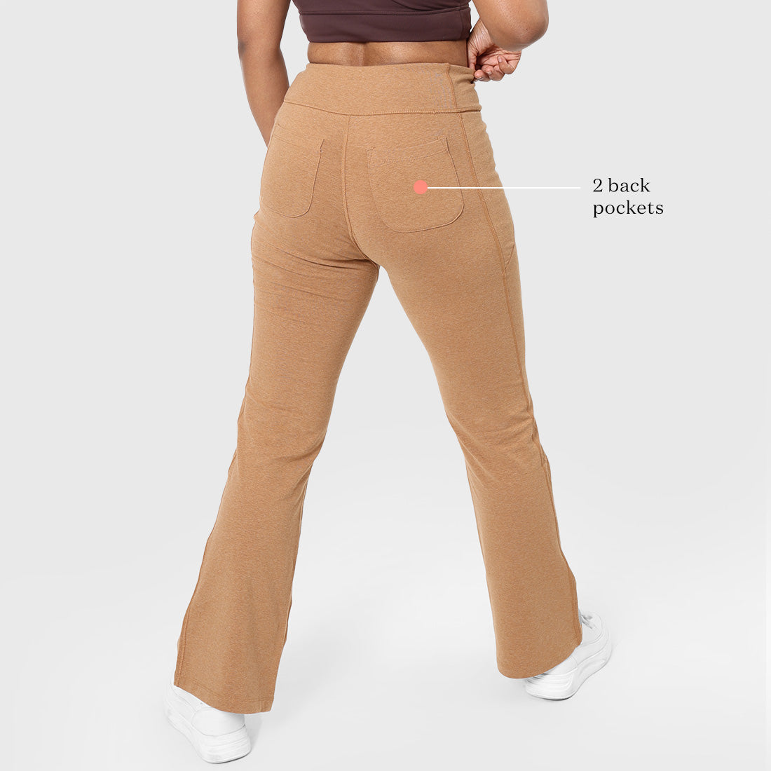 Melange Flare Pants