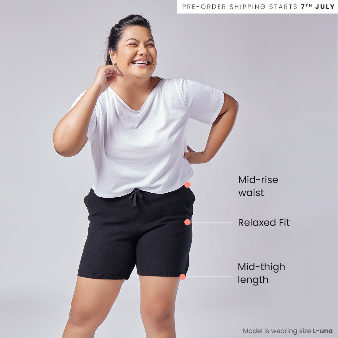 Cotton Shorts with Pockets for Women & Girls