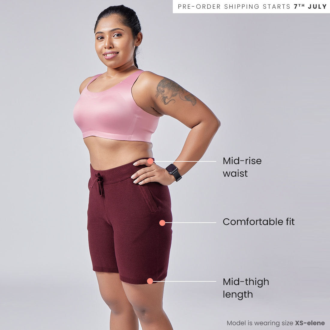 Cotton Shorts with Pockets for Women & Girls