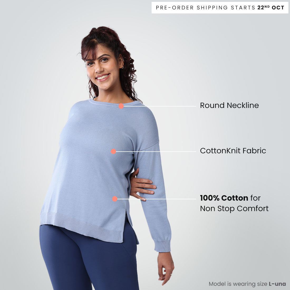 Full Sleeve Cotton Tops for Women & Girls