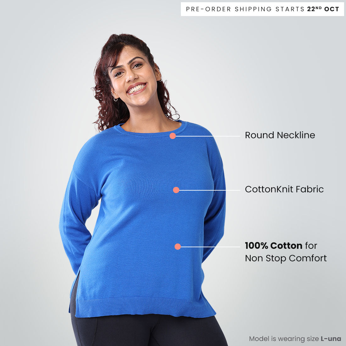 Full Sleeve Cotton Tops for Women & Girls