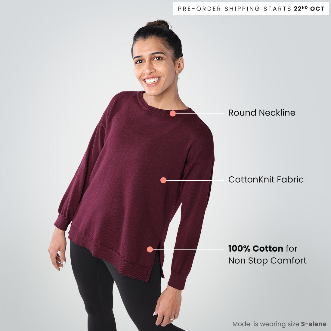 Full Sleeve Cotton Tops for Women & Girls