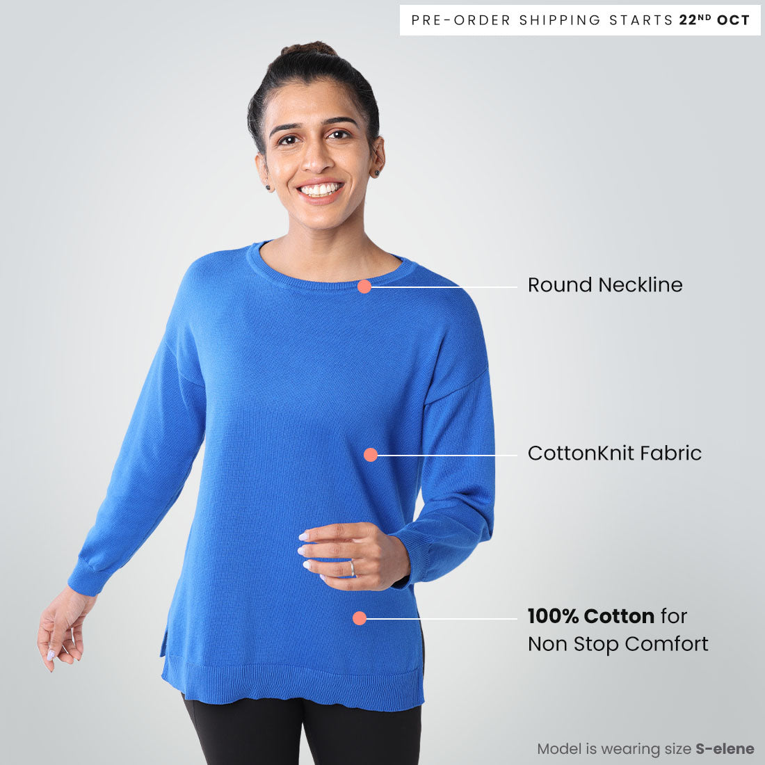 Full Sleeve Cotton Tops for Women & Girls