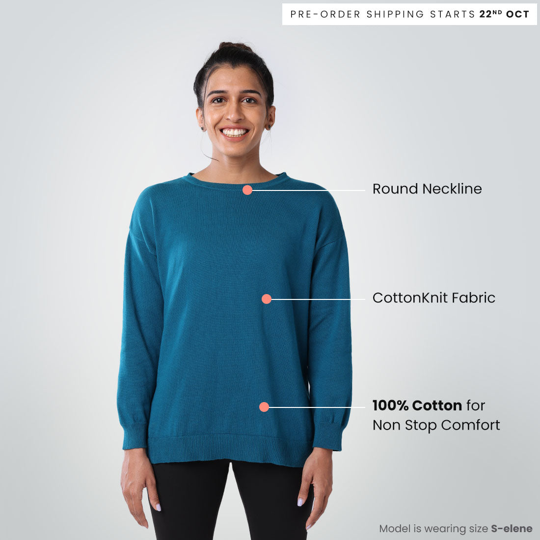 Full Sleeve Cotton Tops for Women & Girls