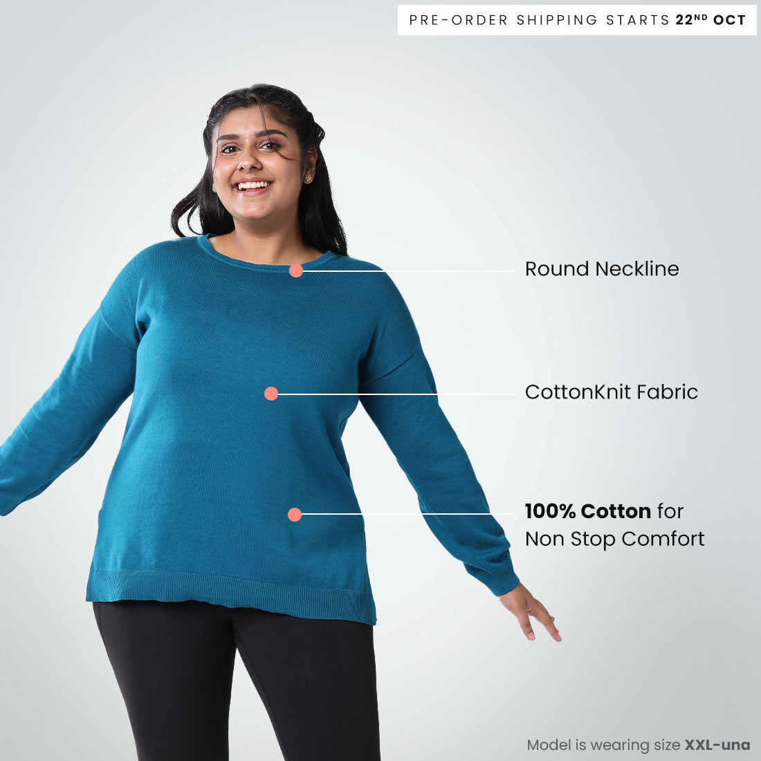 Full Sleeve Cotton Tops for Women & Girls