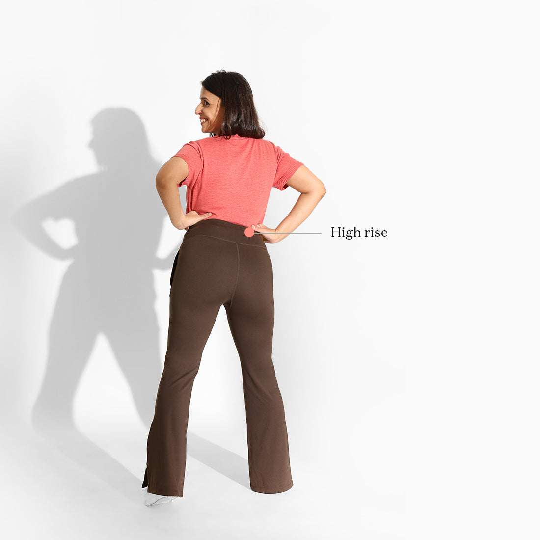 On-the-Go Slit Flare Pants