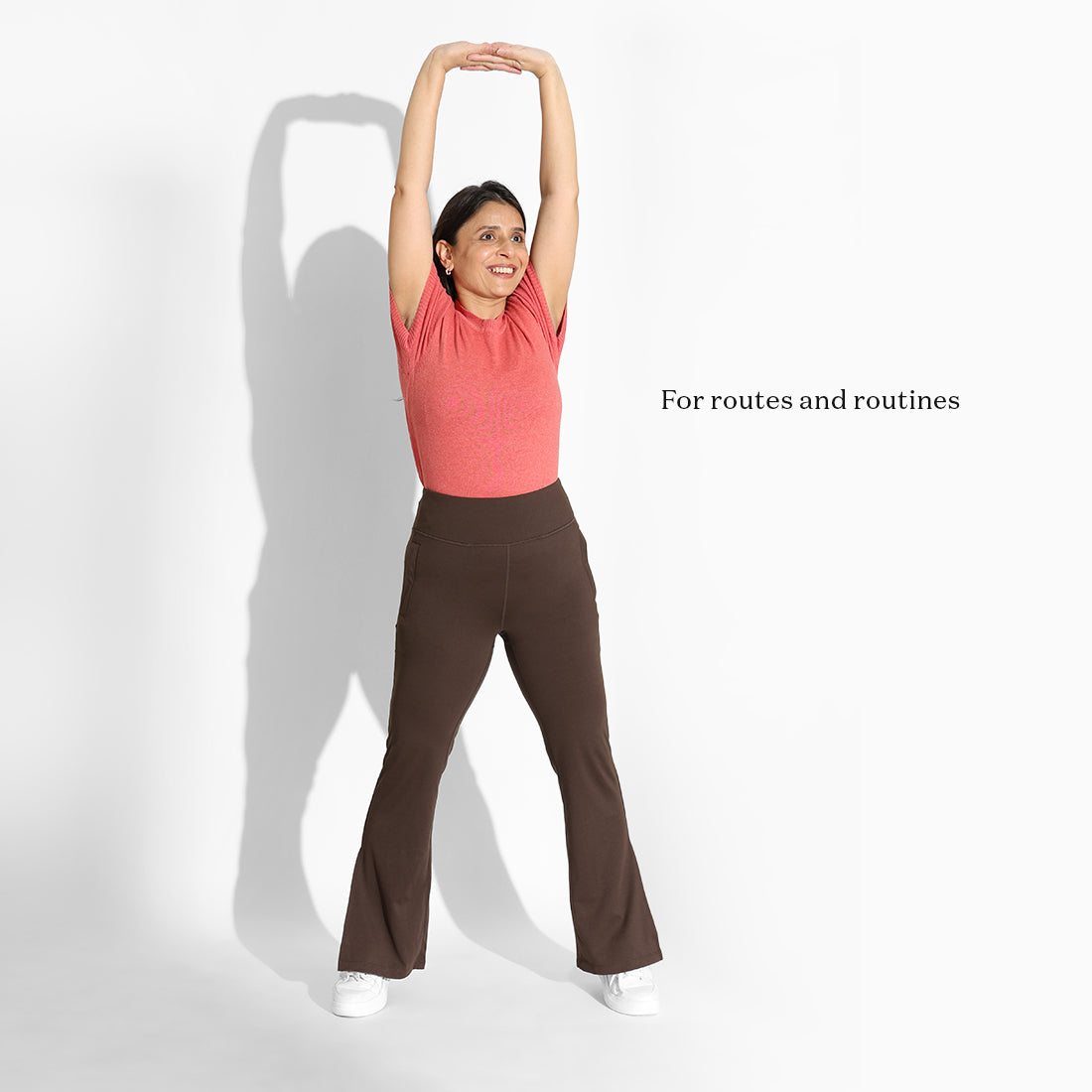 On-the-Go Slit Flare Pants