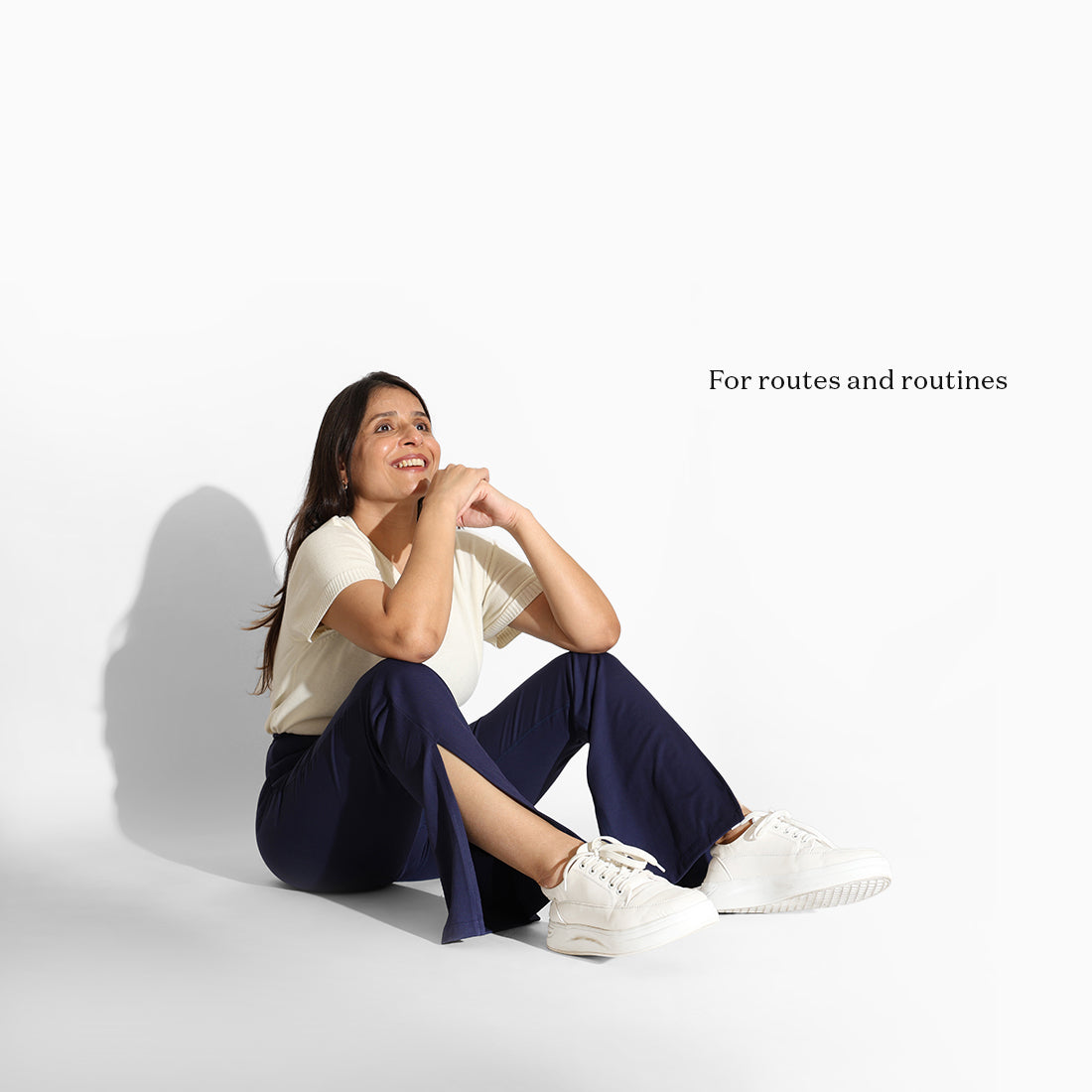 On-the-Go Slit Flare Pants