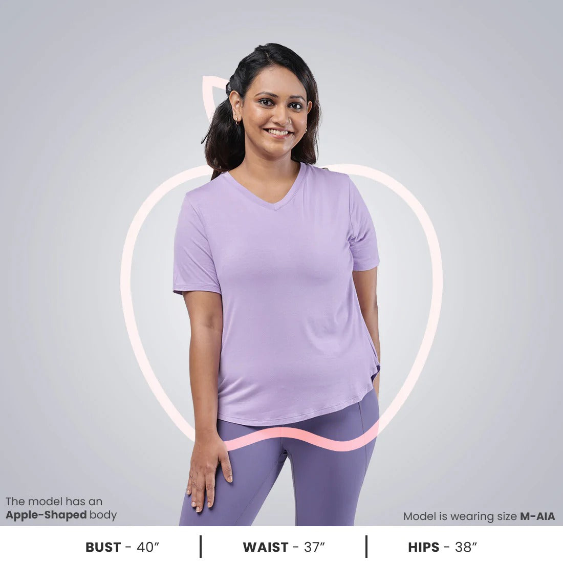 Lily Lilac,Active Apple,M-aia,L-una