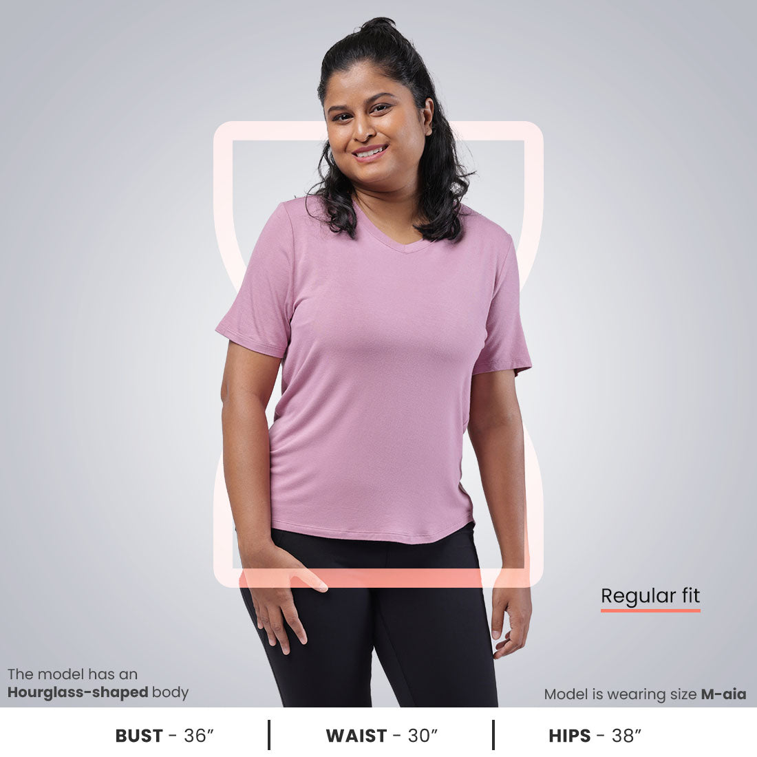 Fit Me Right Tees -  Pamela Pink