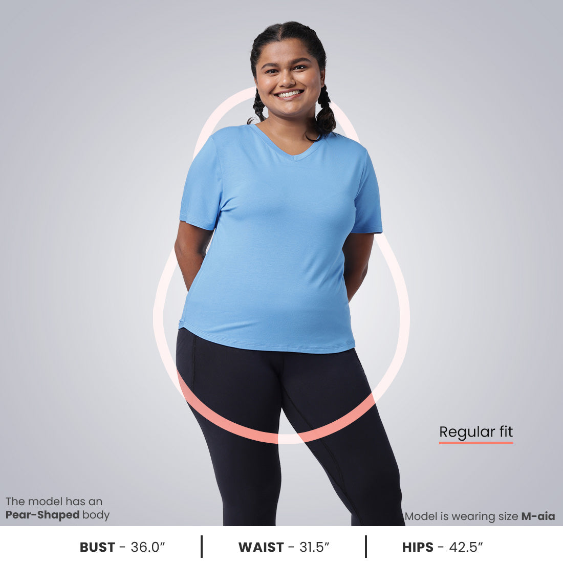 Fit Me Right Tees - Bella Blue