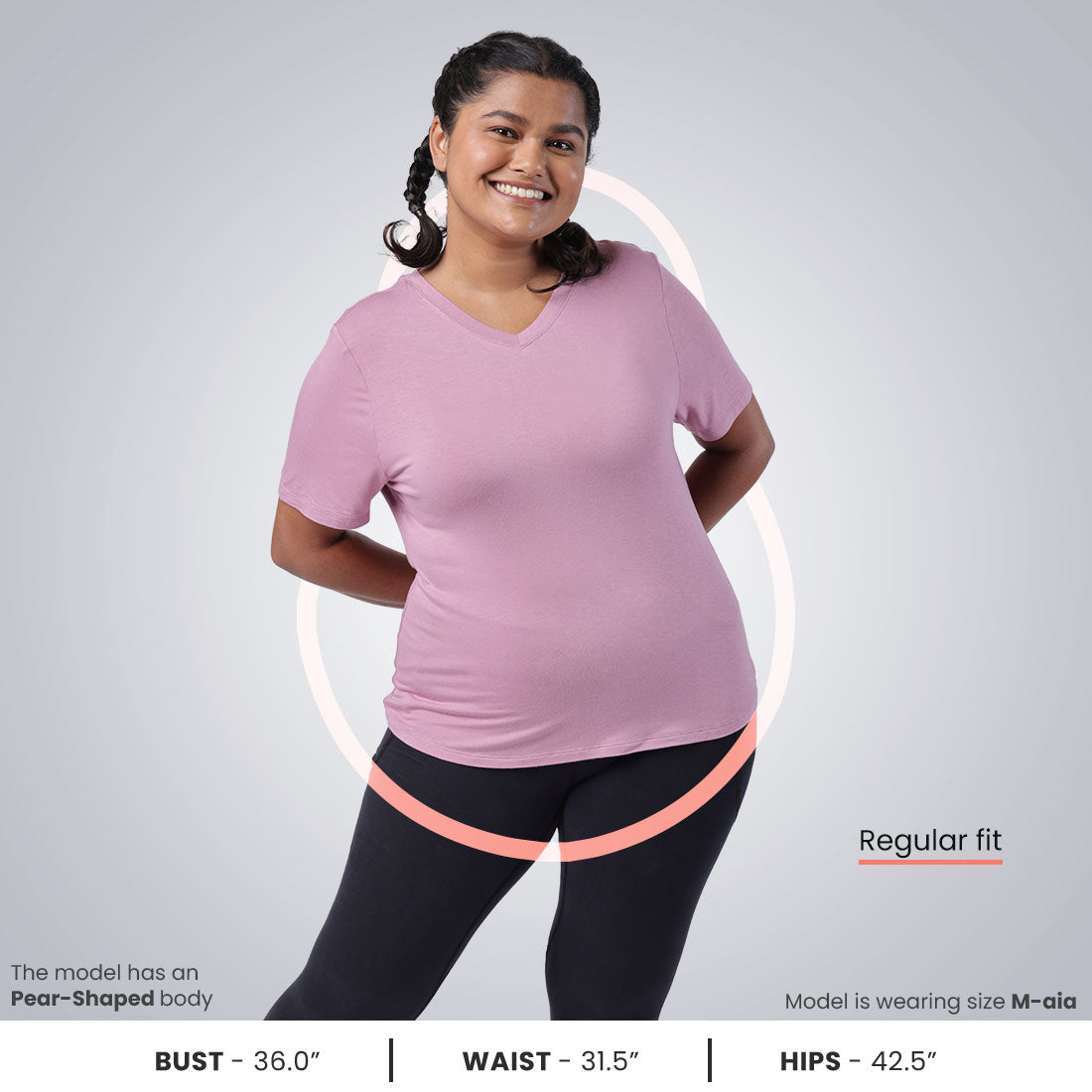 Fit Me Right Tees -  Pamela Pink