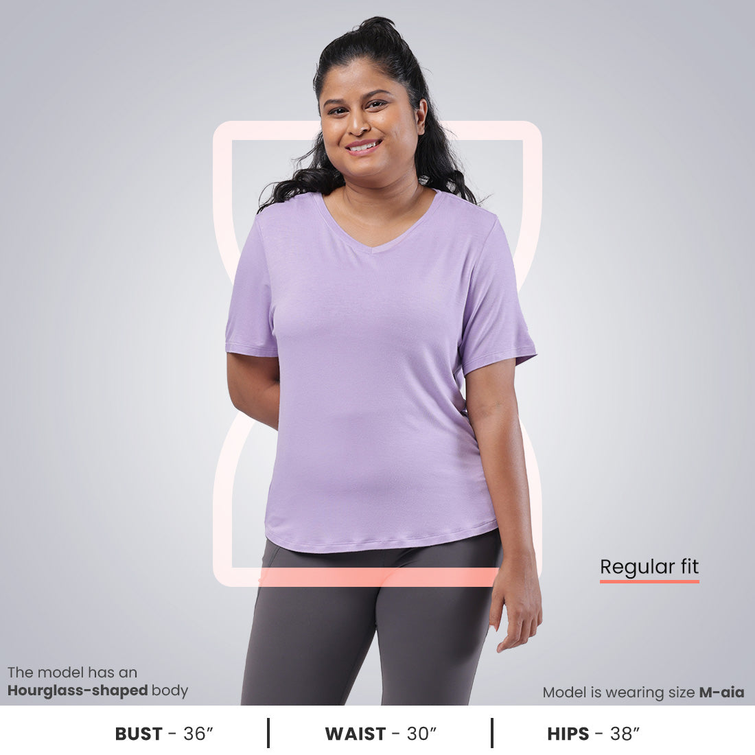 Fit Me Right Tees - Lily Lilac