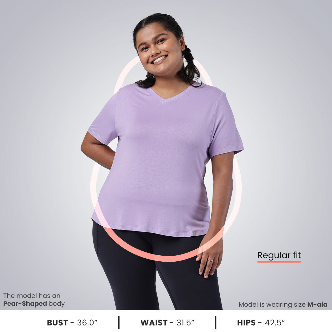 Fit Me Right Tees - Lily Lilac