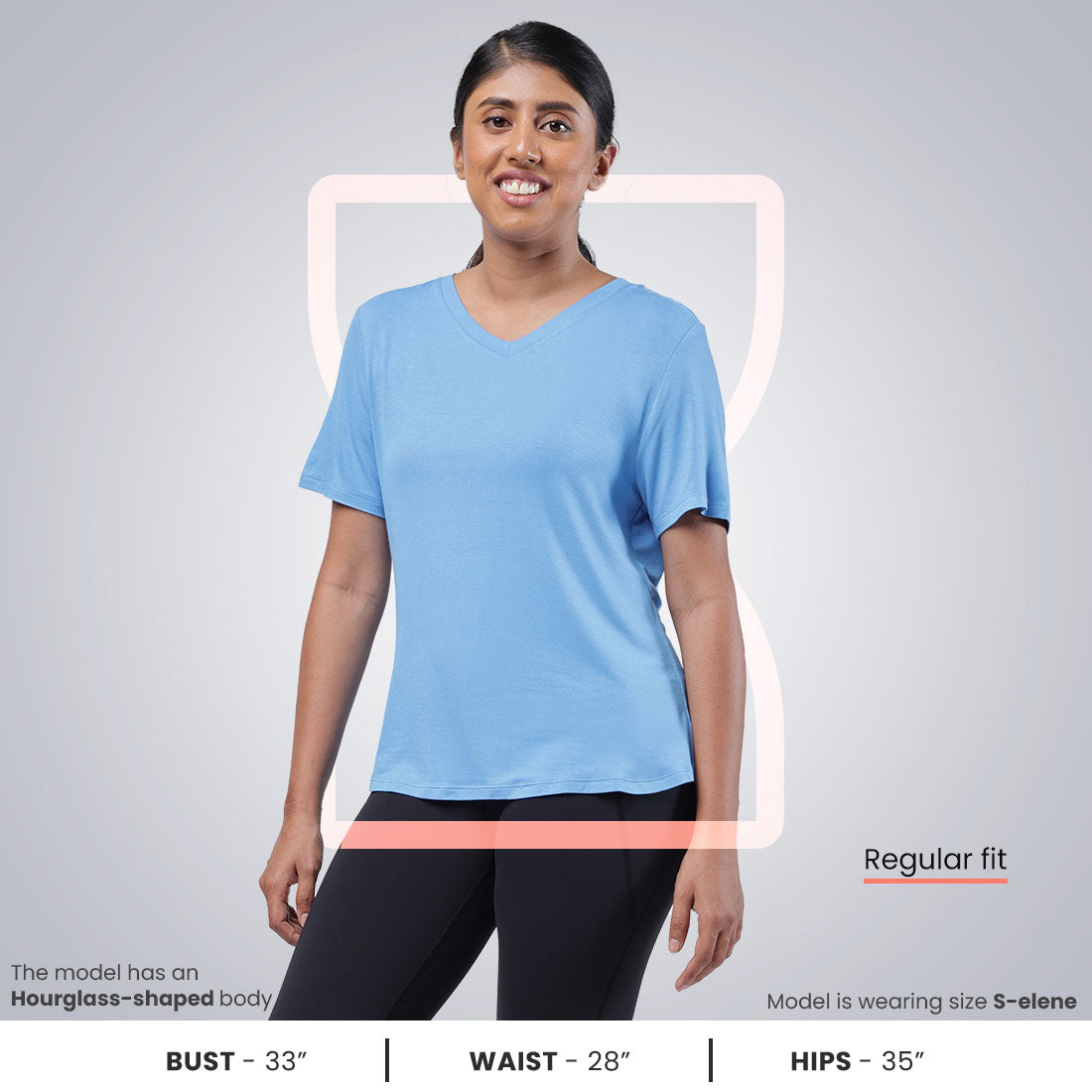 Fit Me Right Tees - Bella Blue