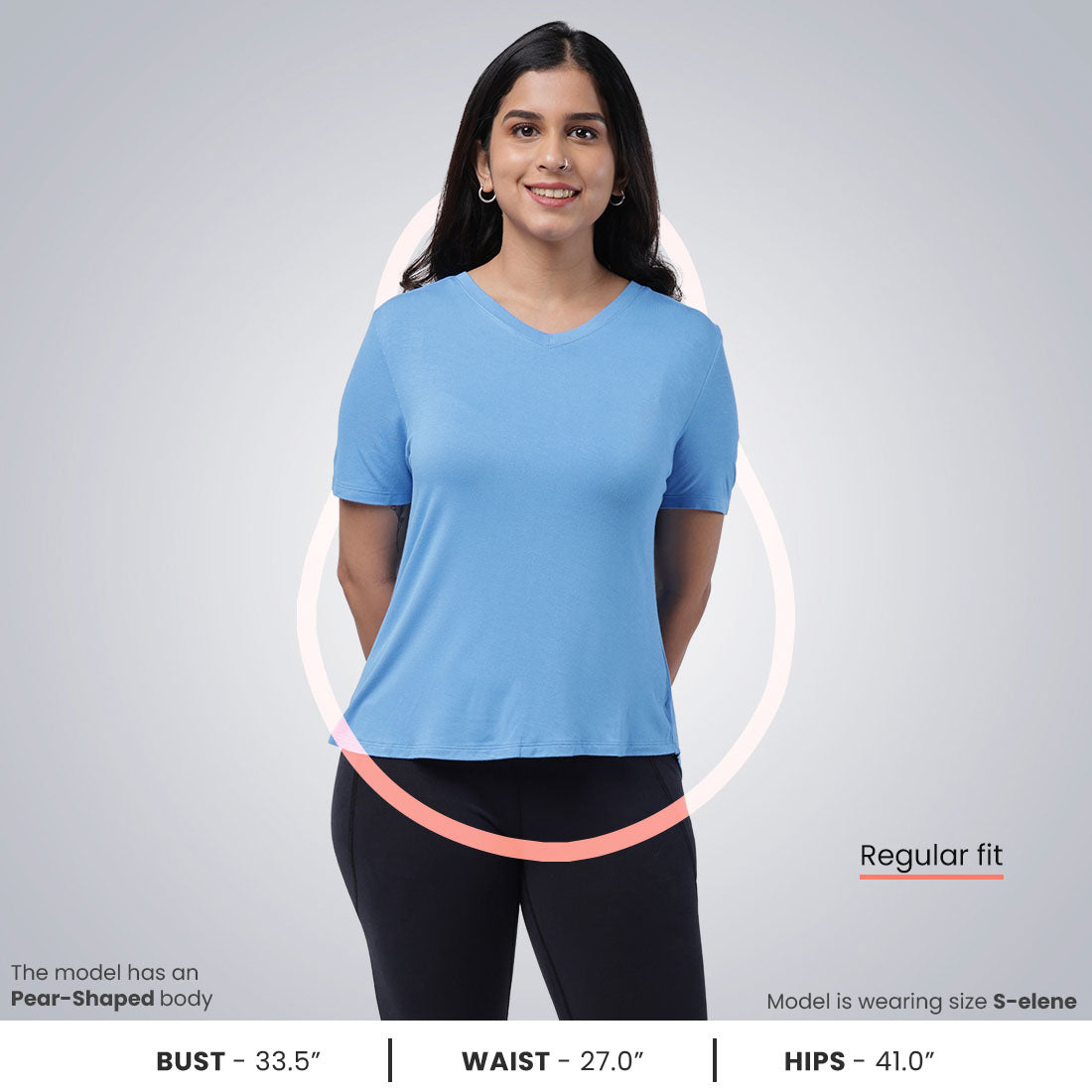 Fit Me Right Tees - Bella Blue