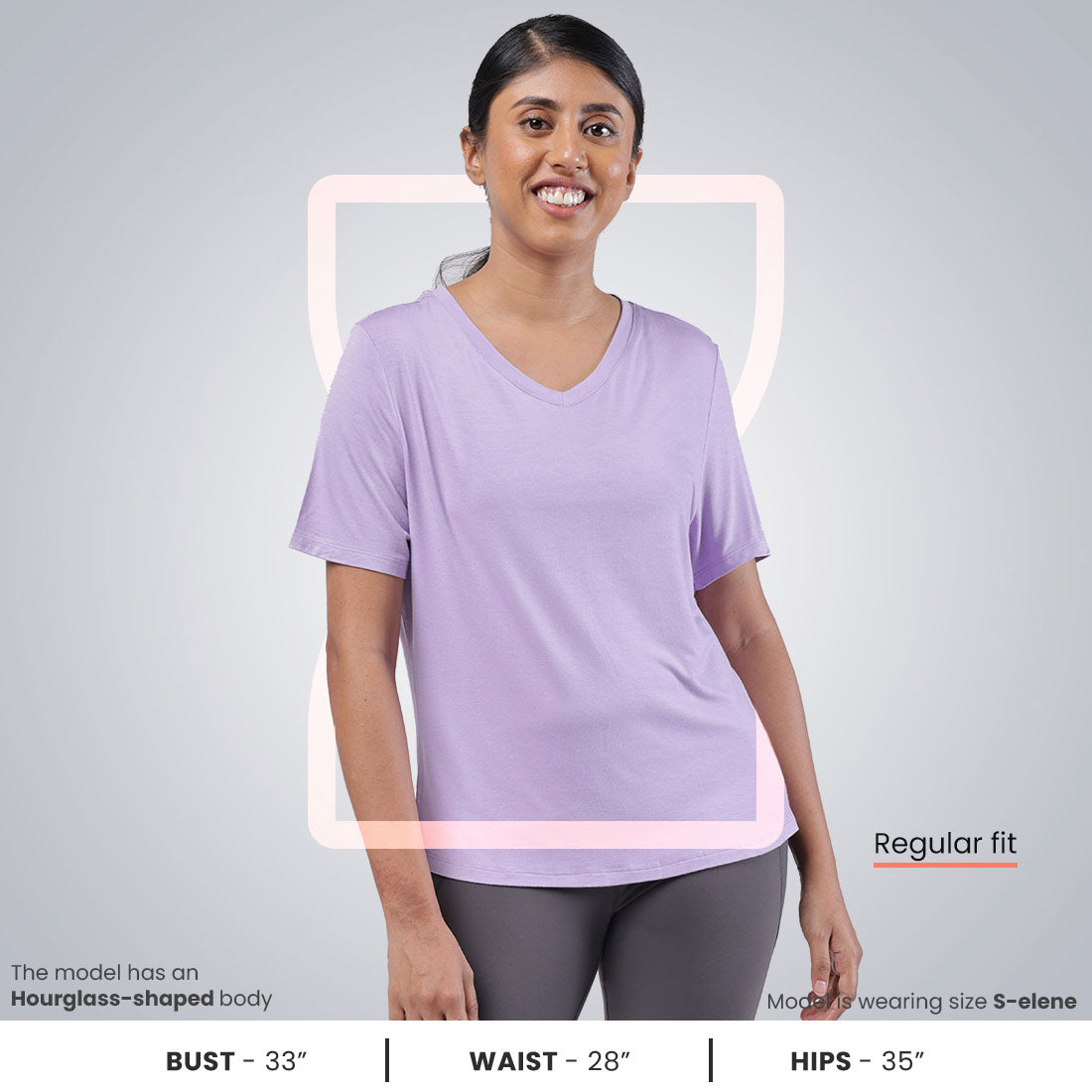 Fit Me Right Tees - Lily Lilac