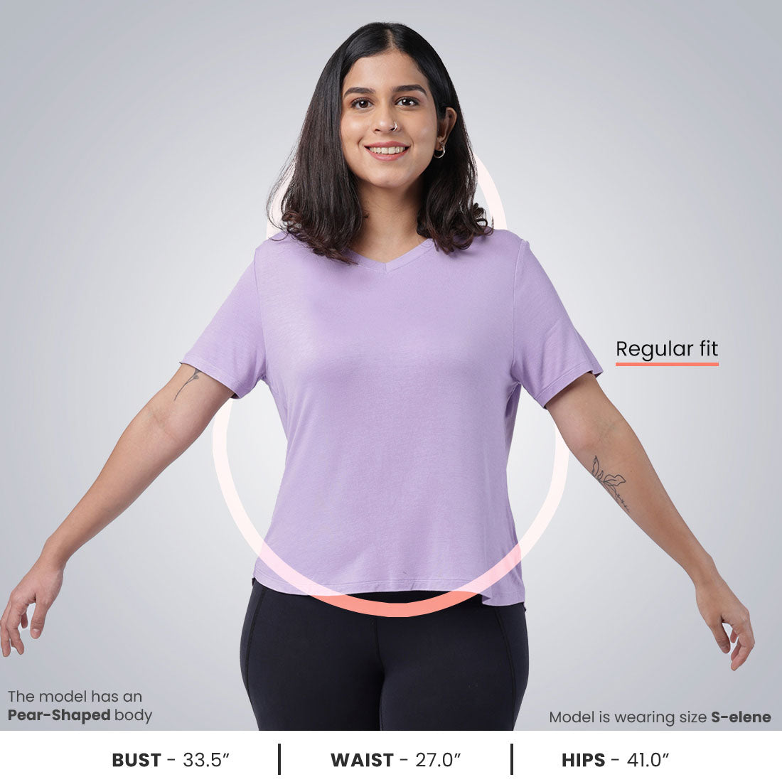 Fit Me Right Tees - Lily Lilac