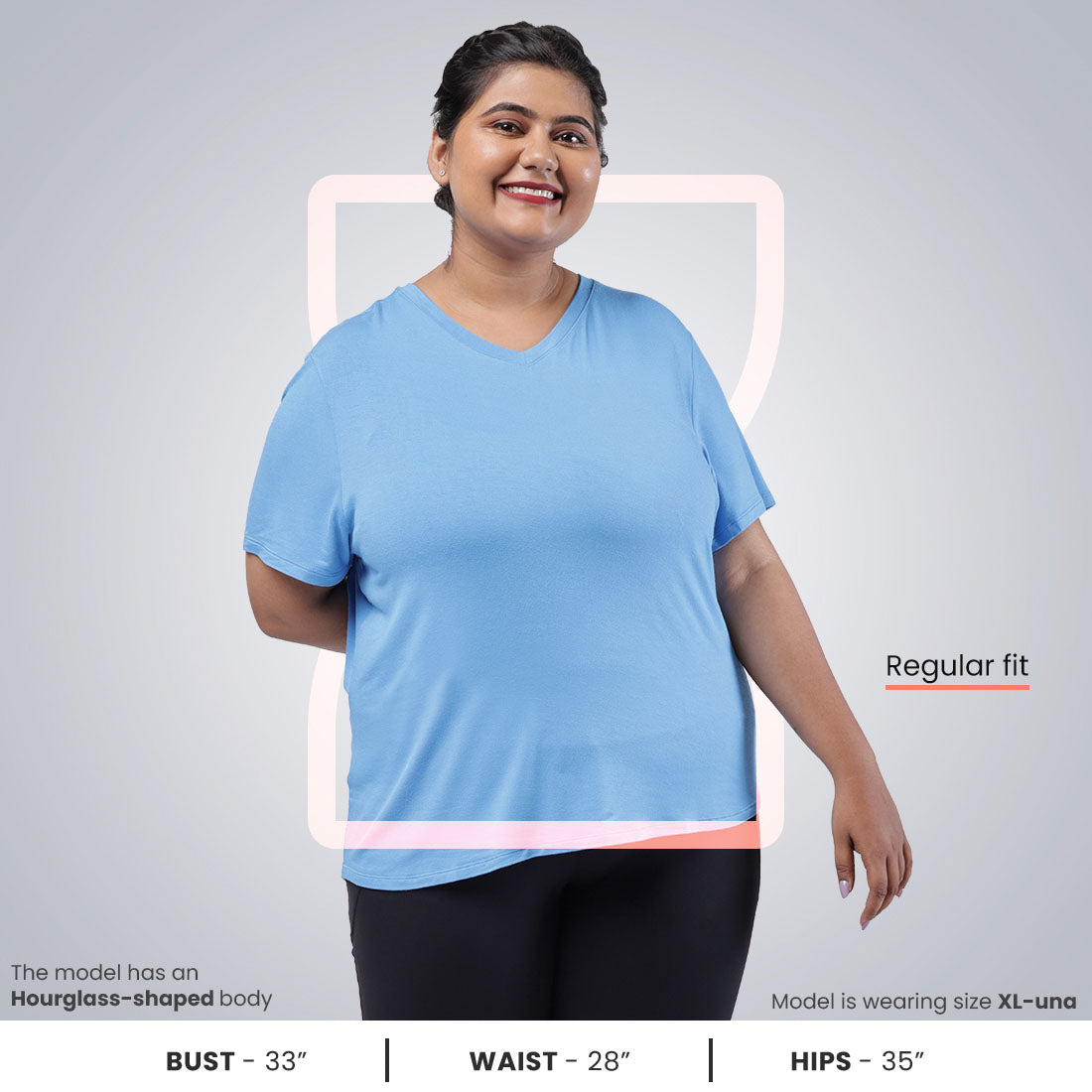 Fit Me Right Tees - Bella Blue