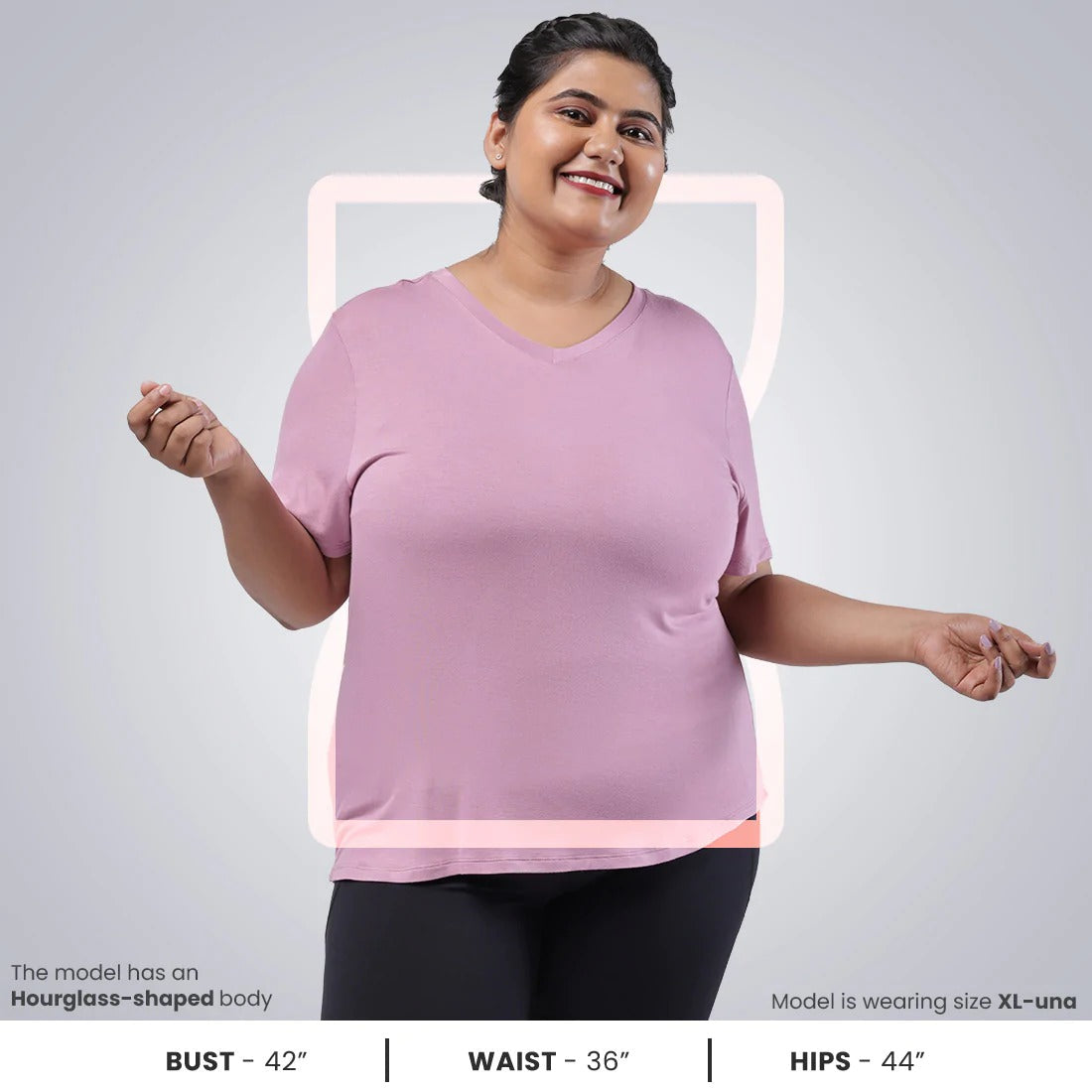 Pamela Pink,Hearty Hourglass,XL-una,2XL-una,3XL-una
