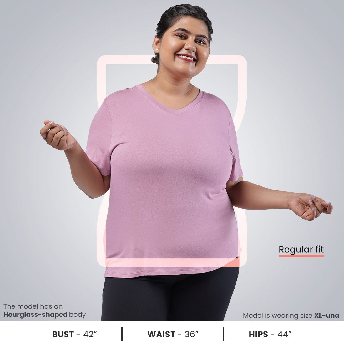 Fit Me Right Tees -  Pamela Pink