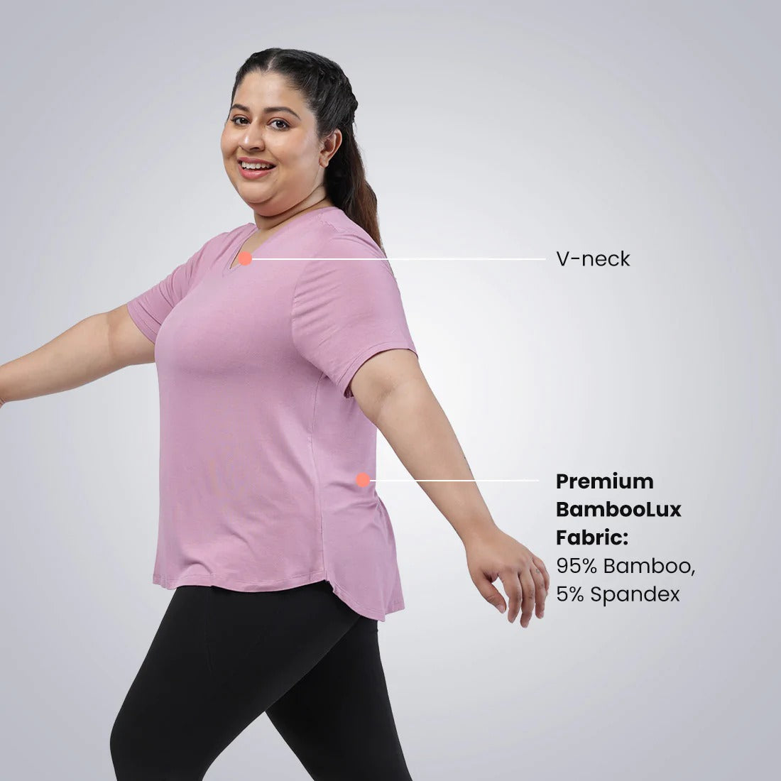 Pamela Pink,Active Apple,XL-una,2XL-una,3XL-una