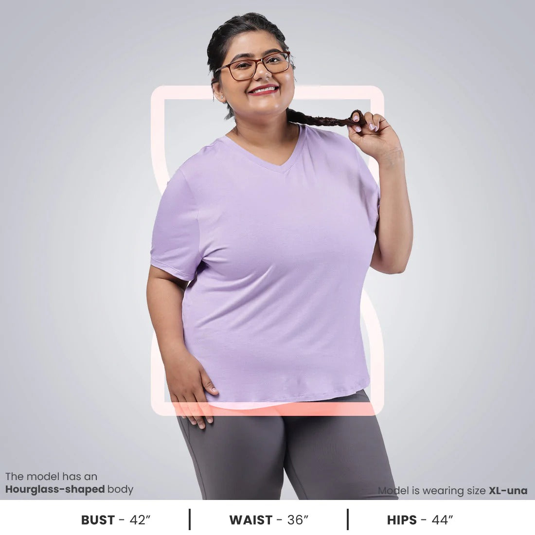 Lily Lilac,Hearty Hourglass,XL-una,2XL-una,3XL-una