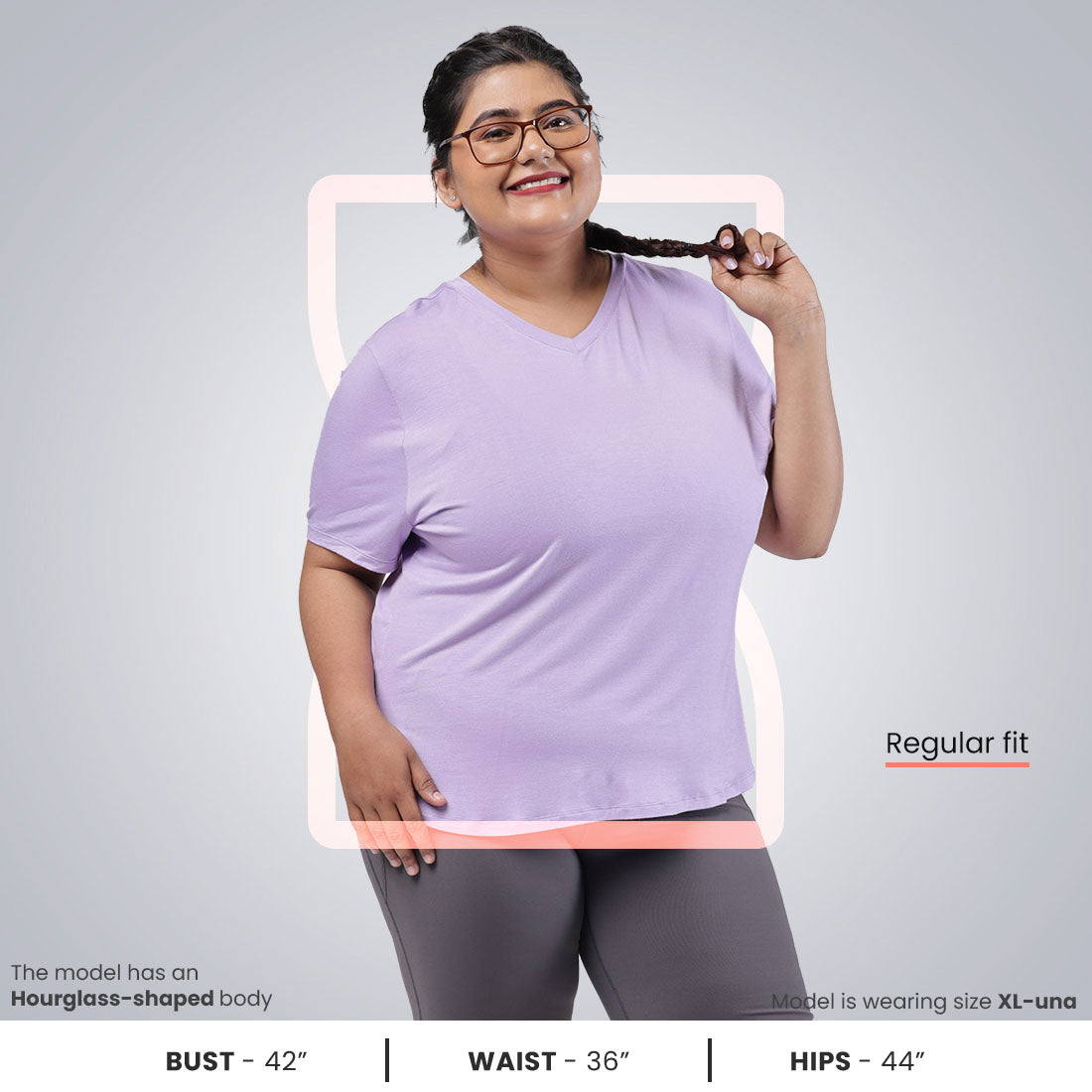 Fit Me Right Tees - Lily Lilac