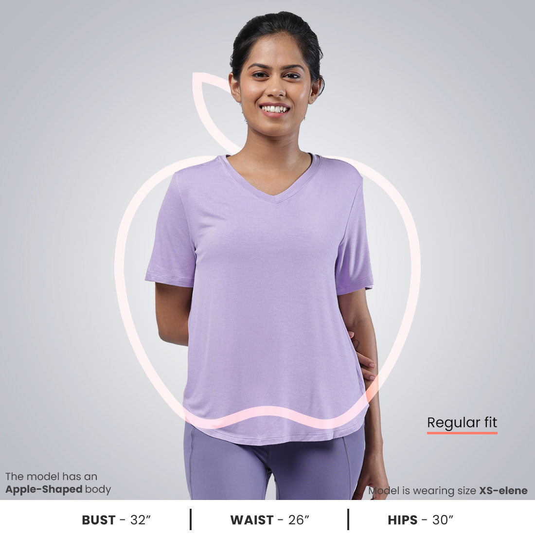 Fit Me Right Tees - Lily Lilac