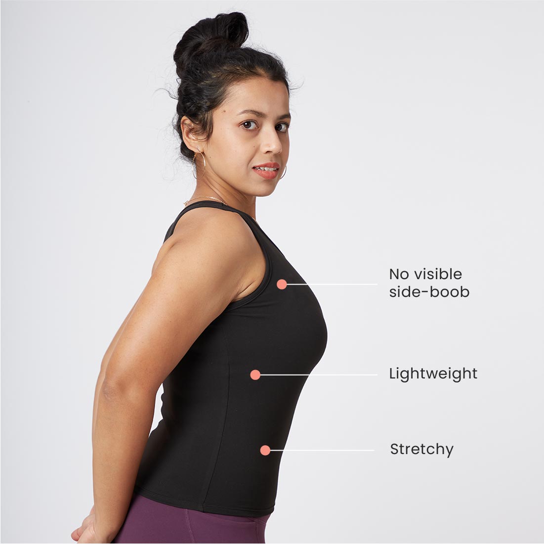 Bliss Black, XS-elene, S-elene, M-aia, L-una, XL-una, XXL-una, XXXL-una