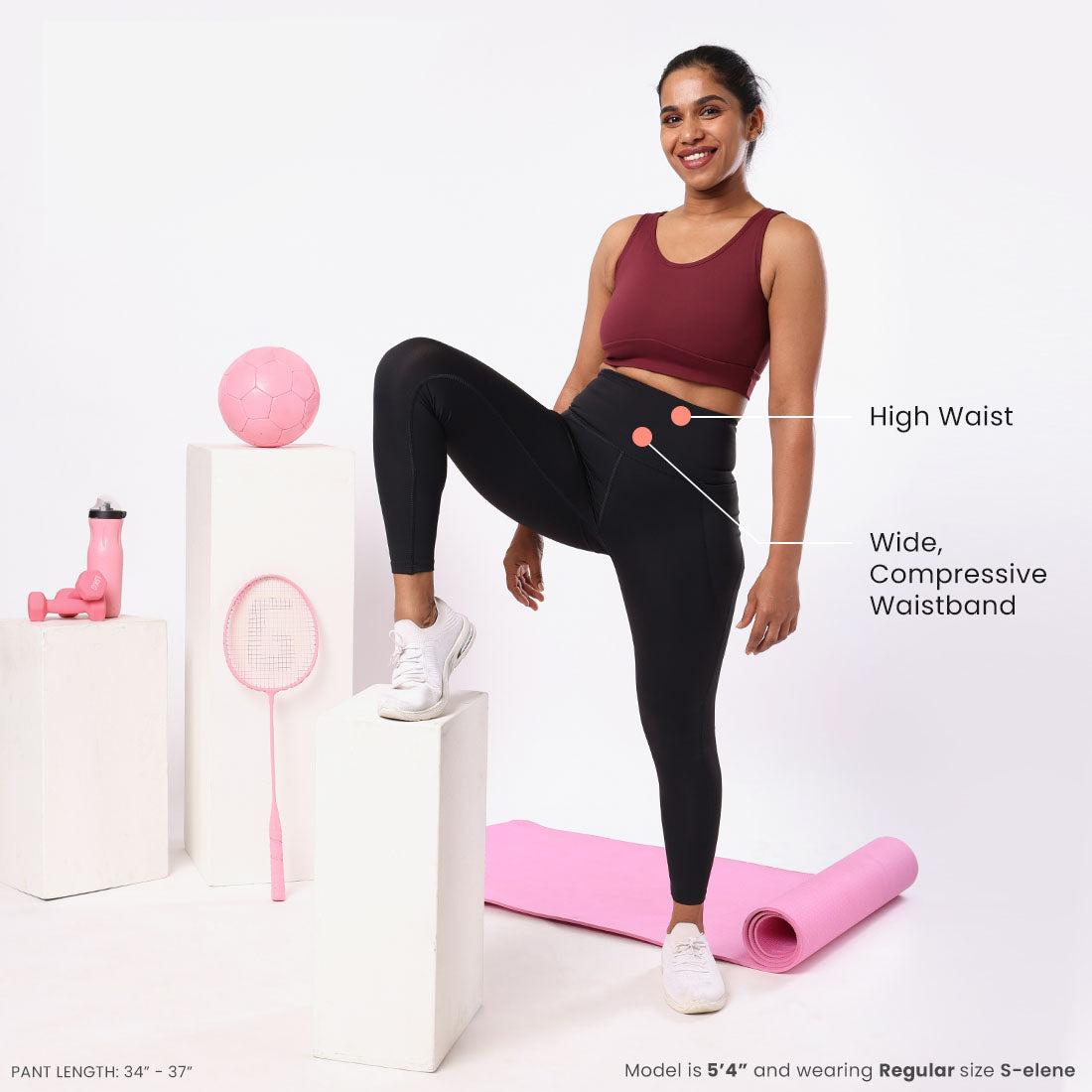 Bliss Black, XS-elene, S-elene, M-aia, L-una, XL-una, XXL-una, XXXL-una, XXXXL-una